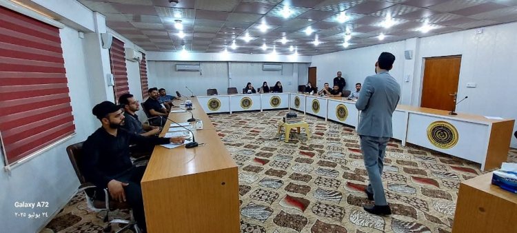 اختتام دورة تأهيل الخريجين للدخول في القطاع الزراعي بالتنسيق مع مشروع "ازدهارك" في المعهد التقني كربلاء